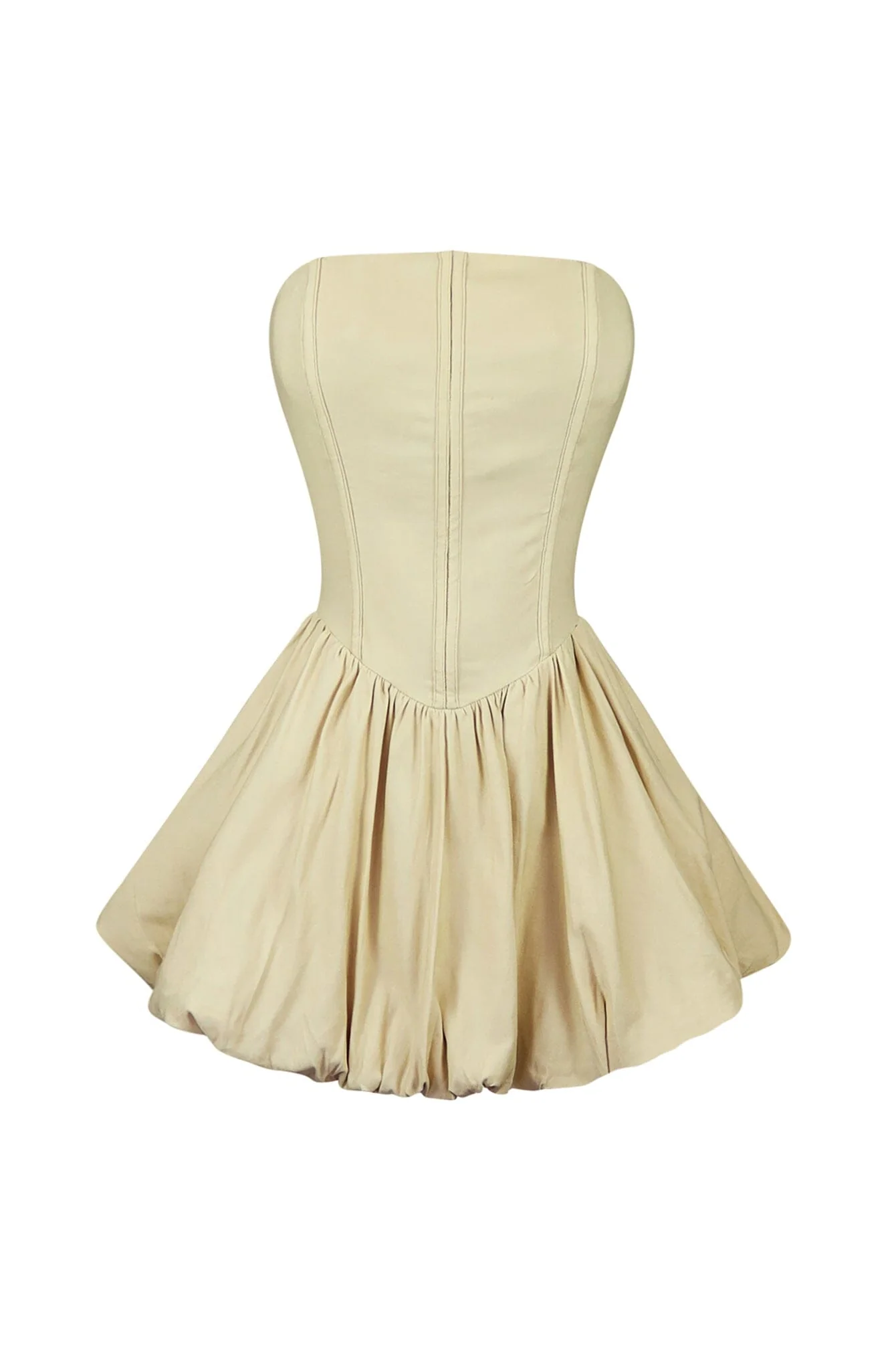 8151-Strong-Love-Strapless-Bubble-Mini-Dress-5.webp Strong Love Strapless Bubble Mini Dress