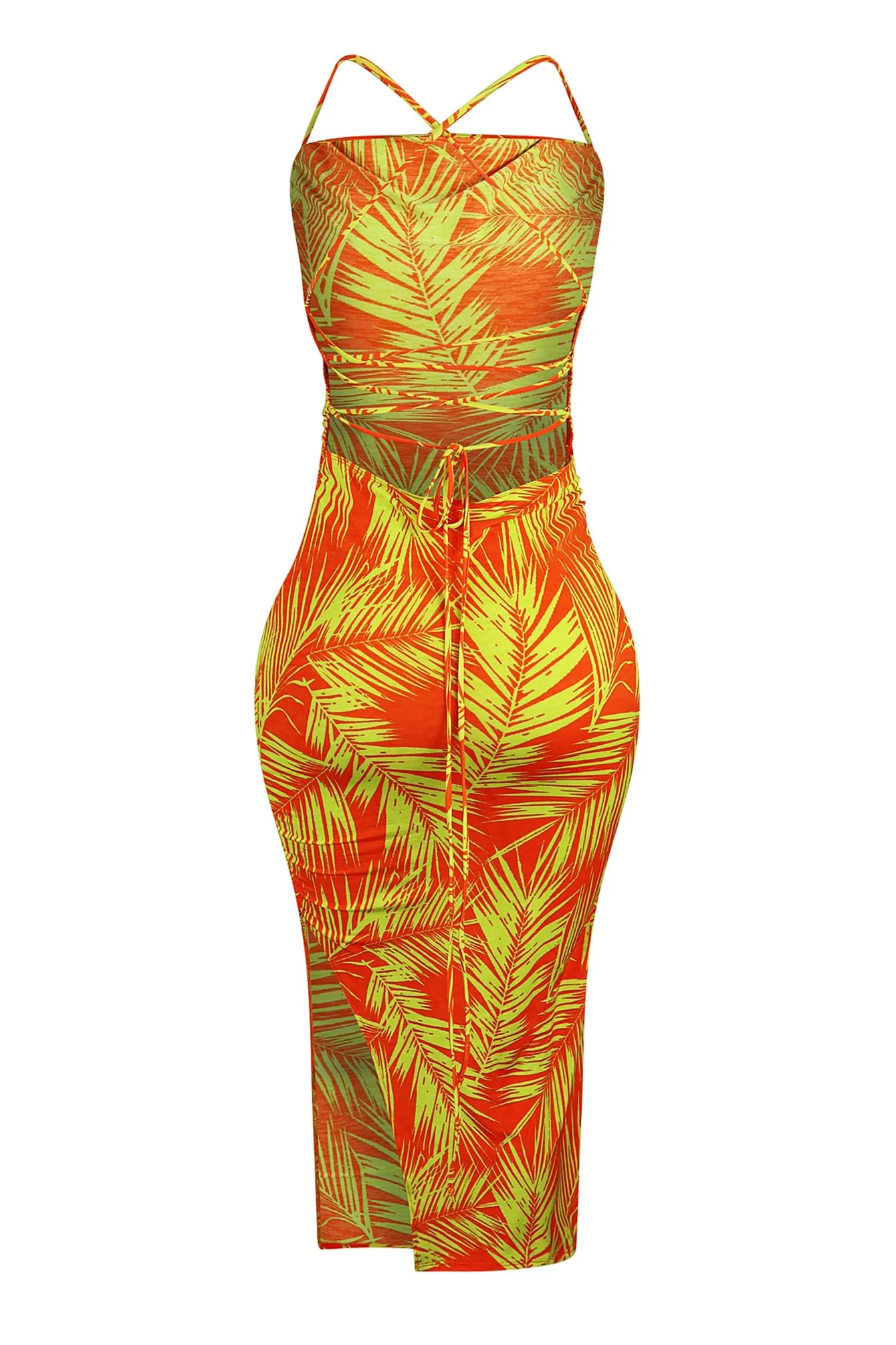 8190-Miami-Girl-Print-Back-Lace-Up-Dress-4.webp Miami Girl Print Back Lace Up Dress