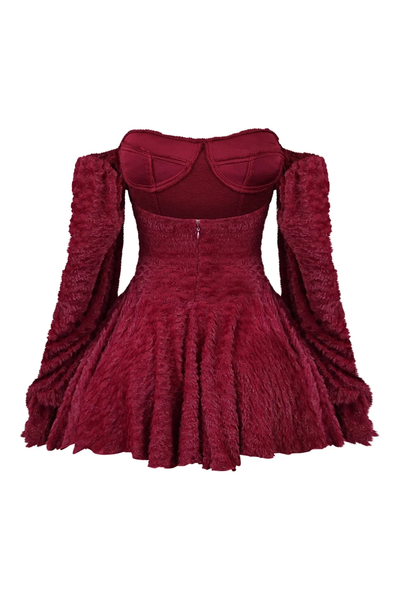 8363-Roxi-Fuzzy-Knit-Flare-Mini-Dress-6.webp Roxi Fuzzy Knit Flare Mini Dress