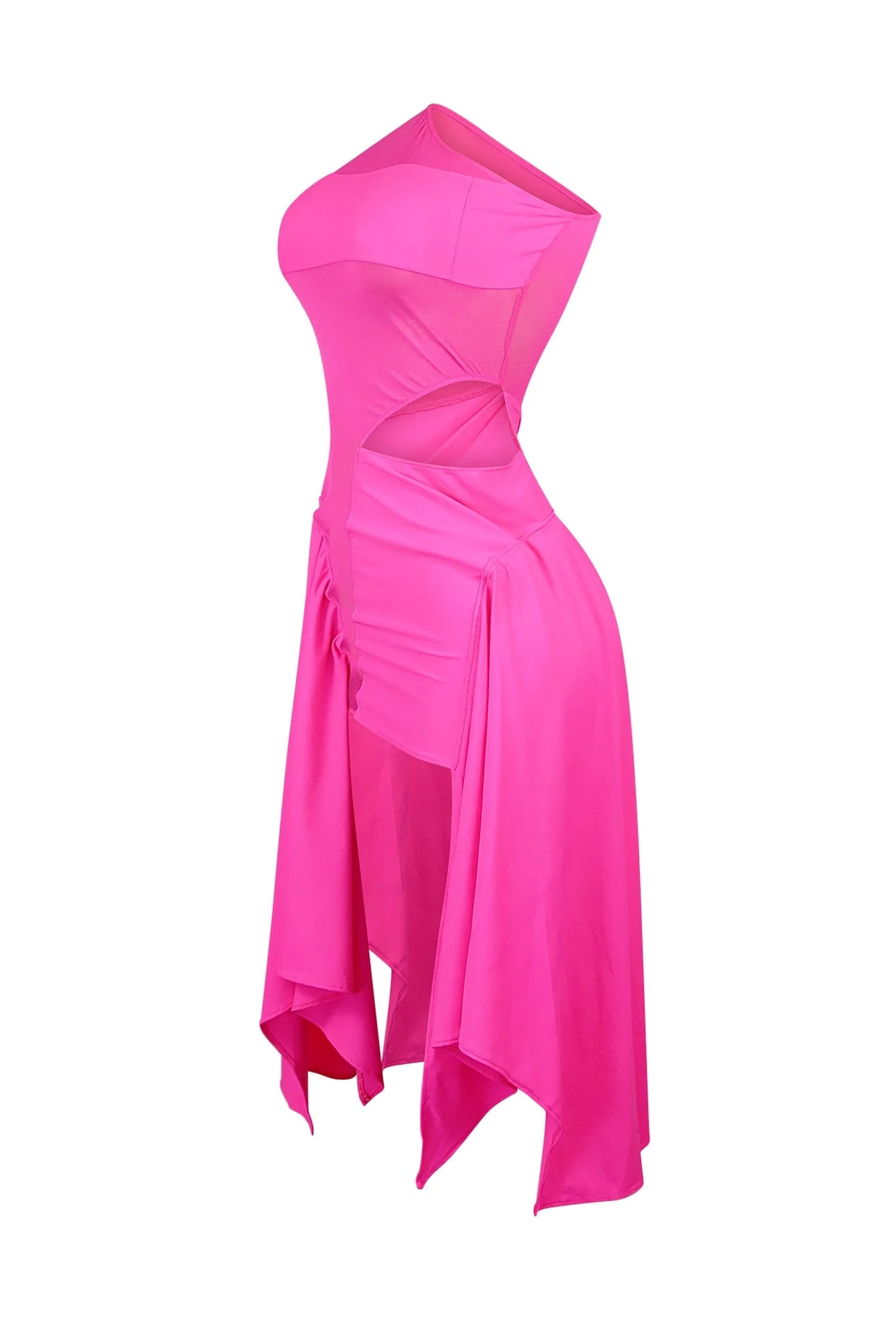 8389-Chicism-Mesh-Contrast-Asymmetrical-Dress-8.webp Chicism Mesh Contrast Asymmetrical Dress