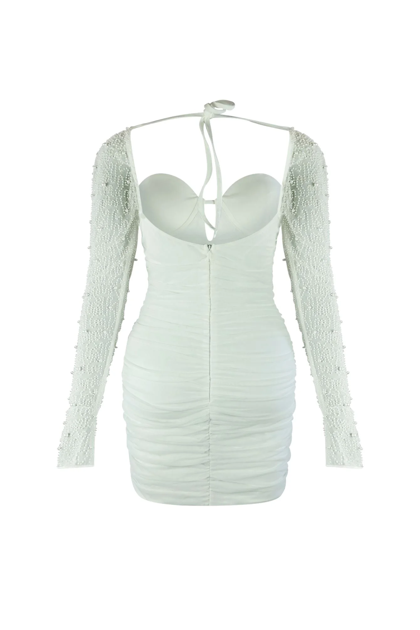 8469-Snow-Globe-Mesh-Pearl-Dress-7.webp Snow Globe Mesh Pearl Dress