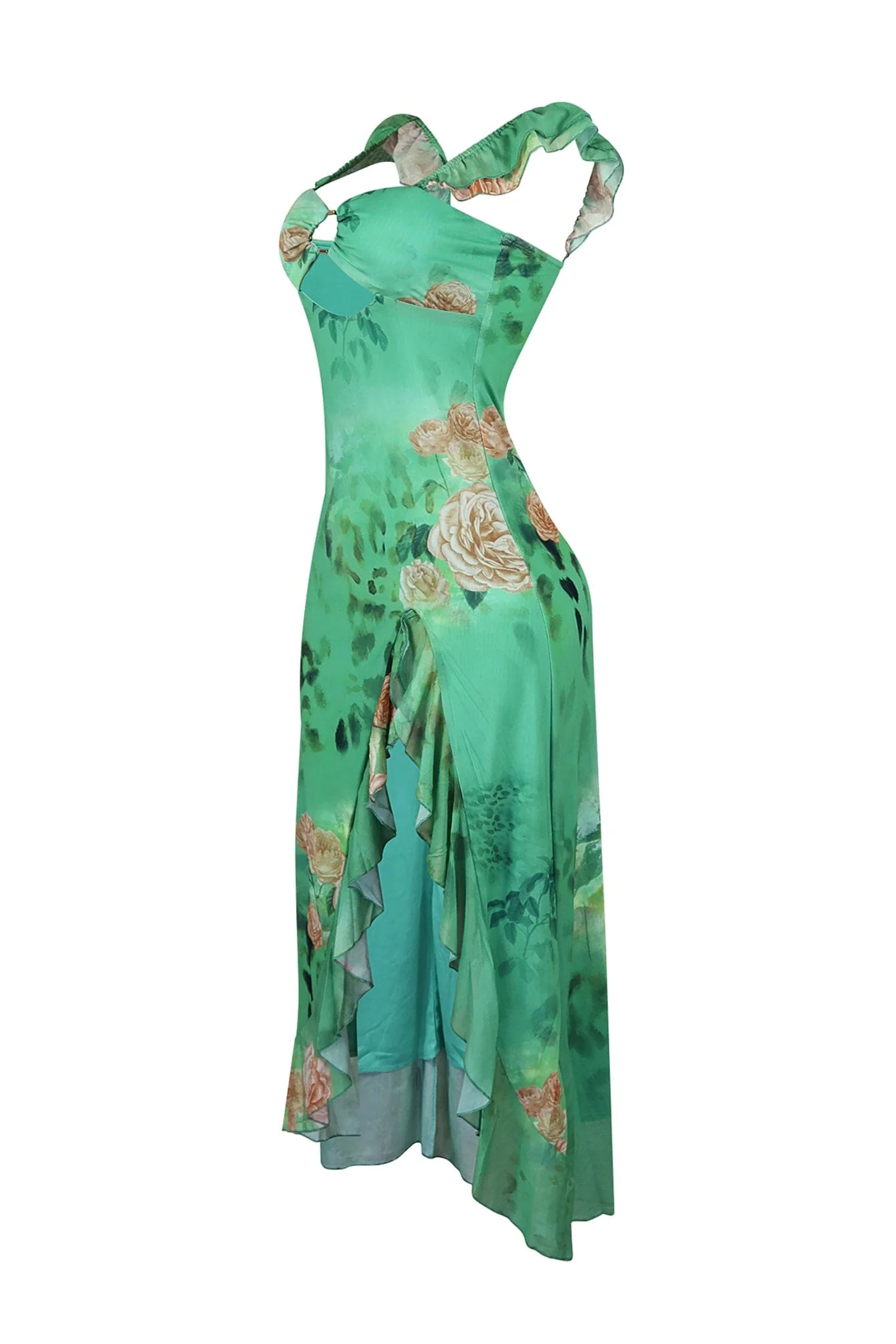 8496-Dive-Into-You-Mesh-Print-Ruffle-Maxi-Dress-4.webp Dive Into You Mesh Print Ruffle Maxi Dress