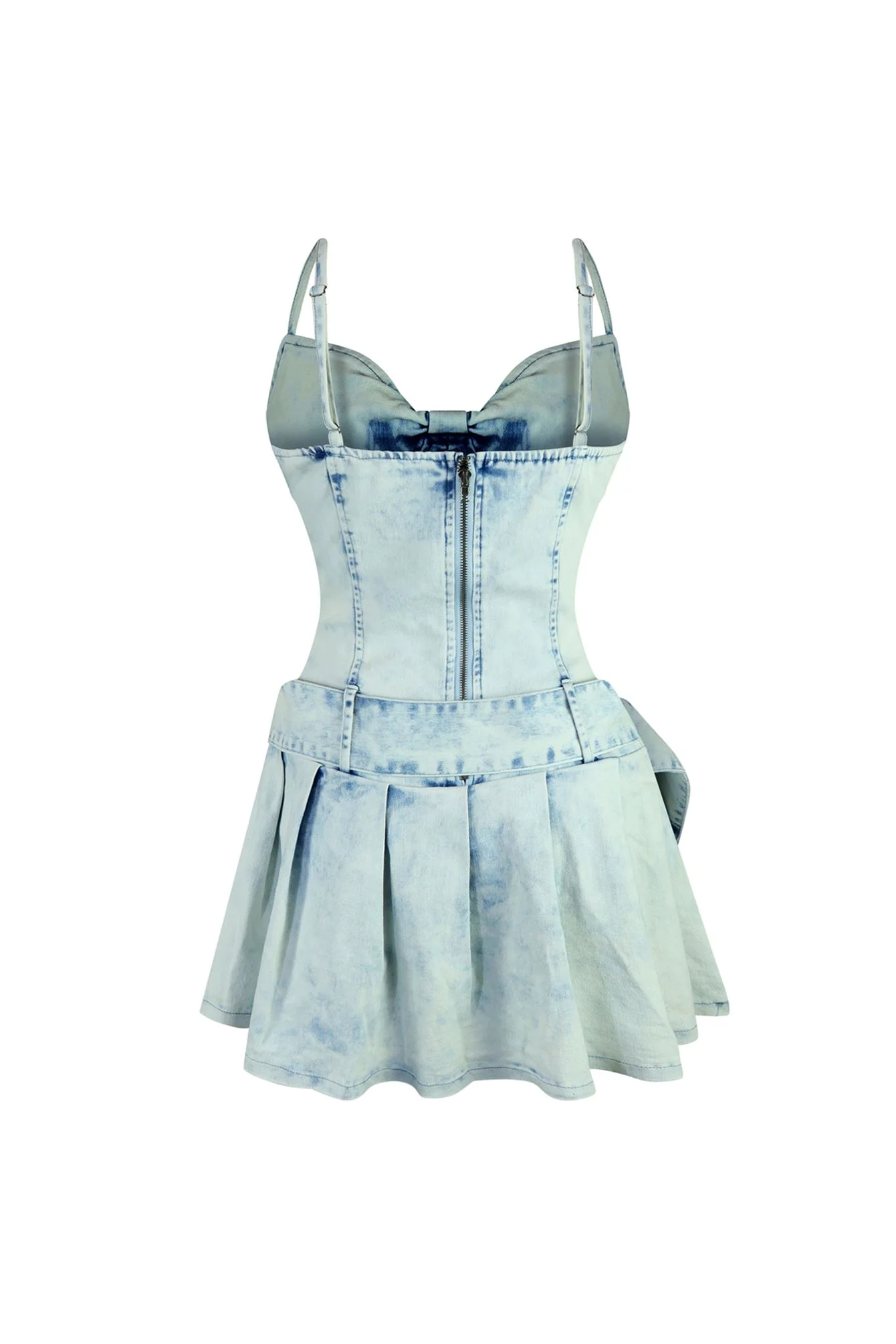 8524-Parker-Denim-Pleated-Belt-Micro-Dress-3.webp Parker Denim Pleated Belt Micro Dress