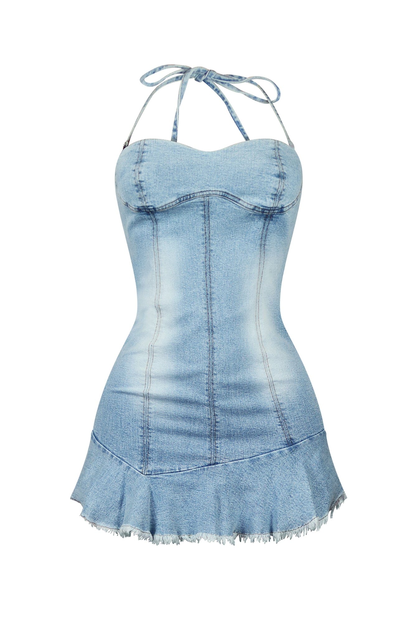 8544-Blow-Ya-Mind-Washed-Denim-Mini-Dress-3.jpg Blow Ya Mind Washed Denim Mini Dress
