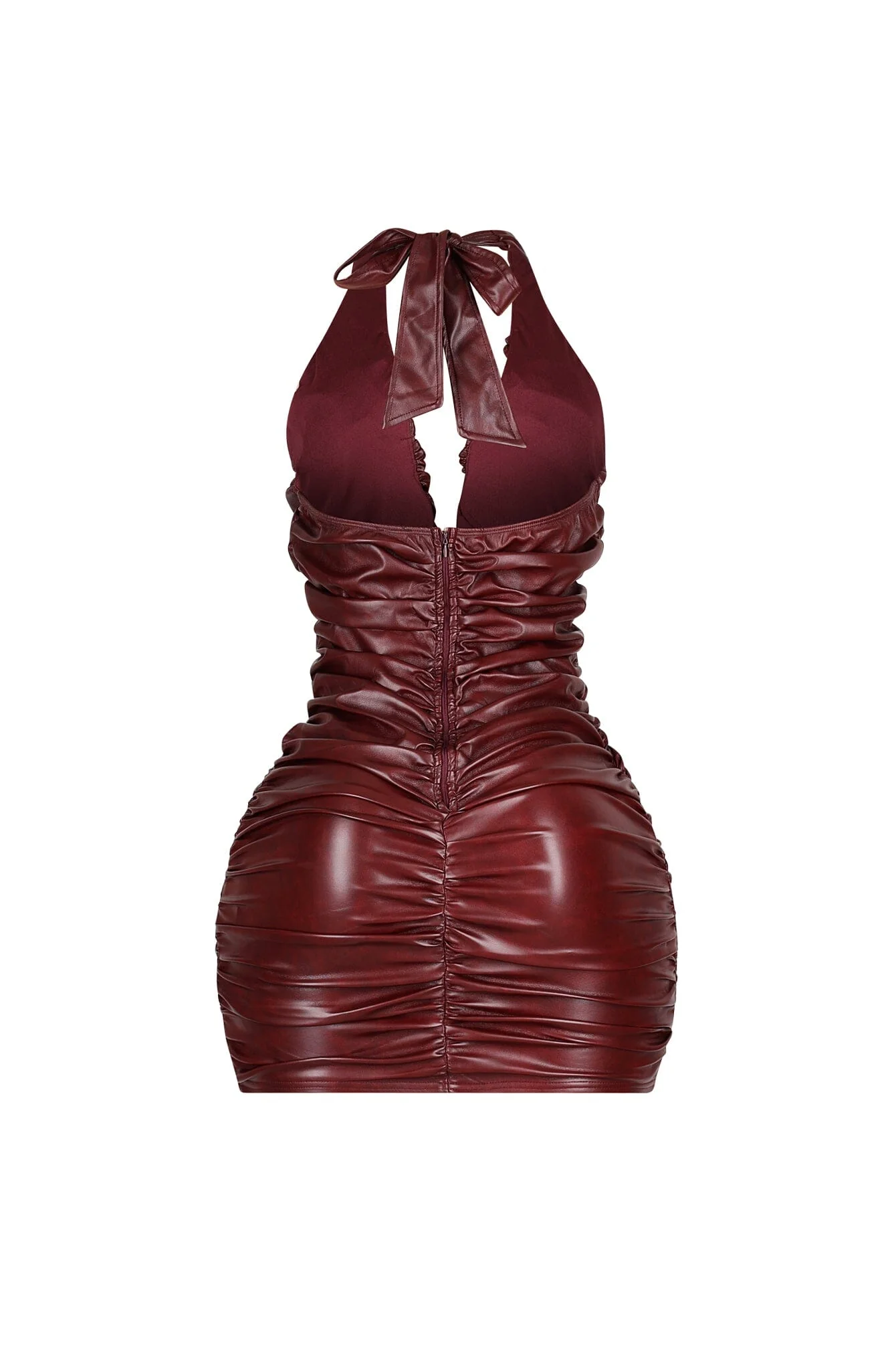 8565-Houston-Faux-Leather-Halter-Dress-10.webp Houston Faux Leather Halter Dress