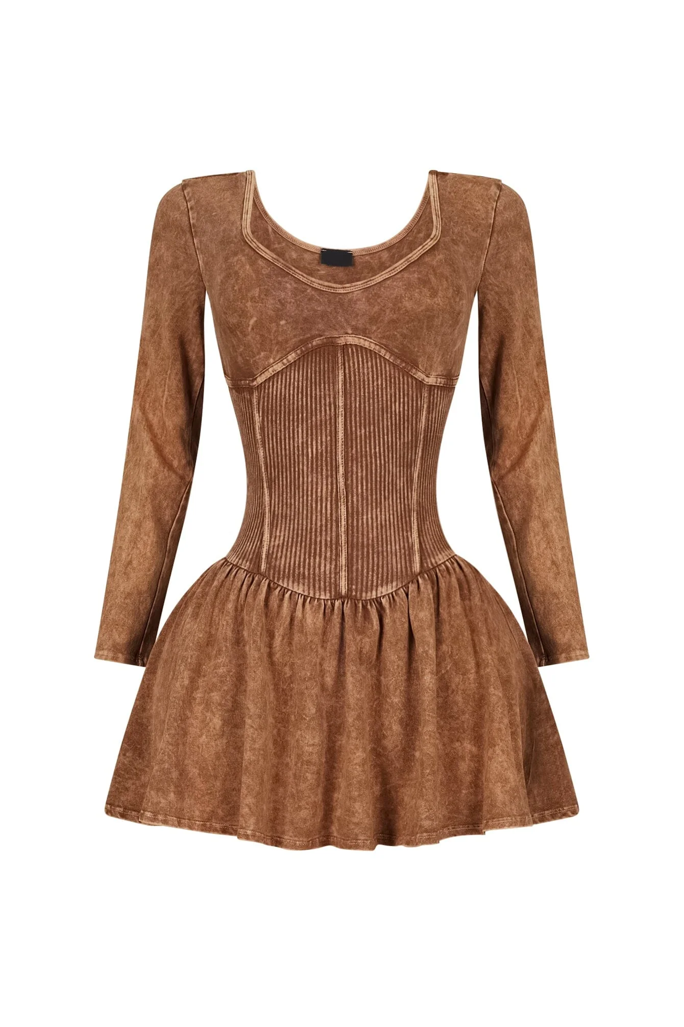 8576-Chelsea-Mineral-Washed-Corset-Mini-Dress-6.webp Chelsea Mineral Washed Corset Mini Dress