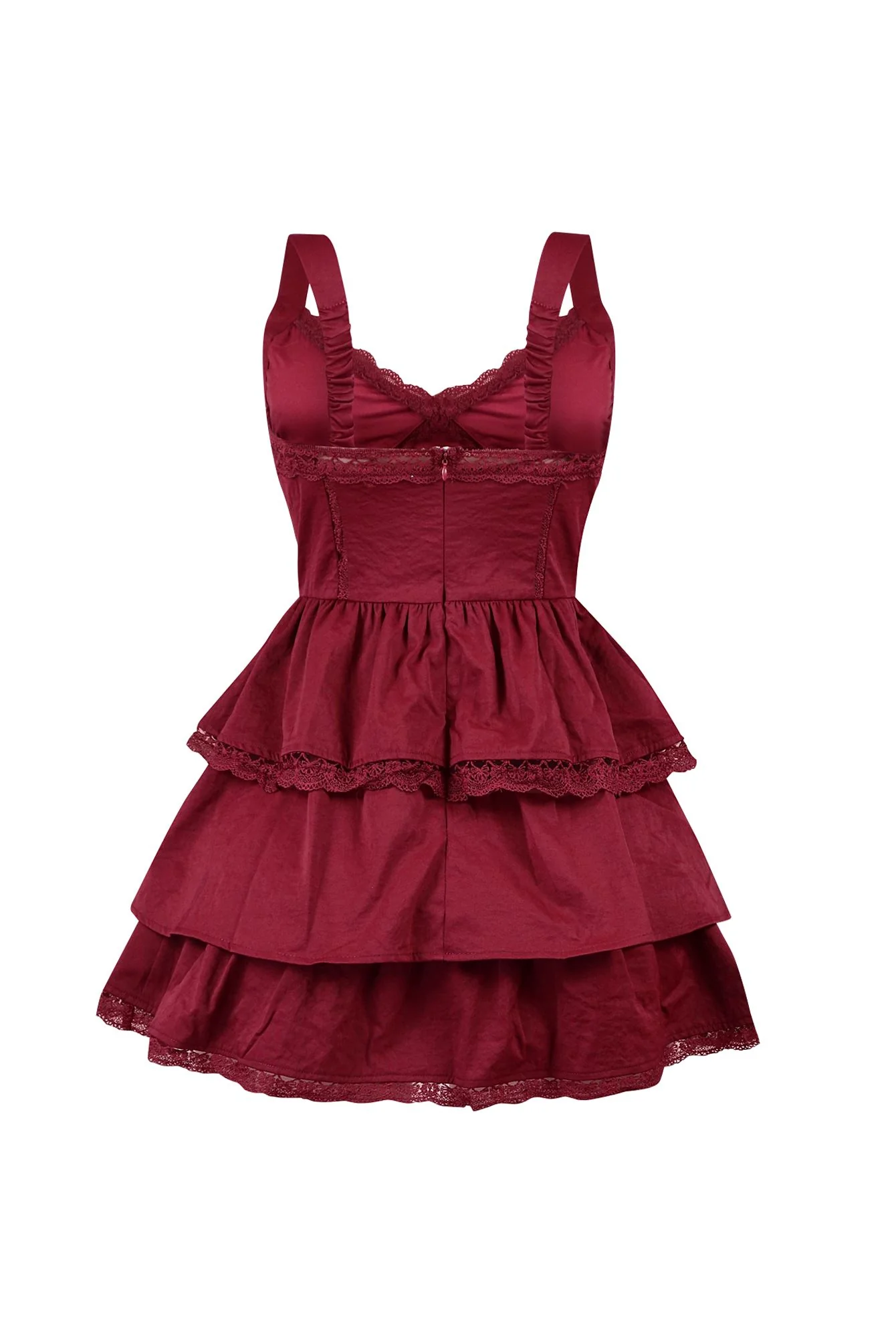 8584-Lucky-You-Lace-Trim-Layered-Mini-Dress-5.webp Lucky You Lace Trim Layered Mini Dress