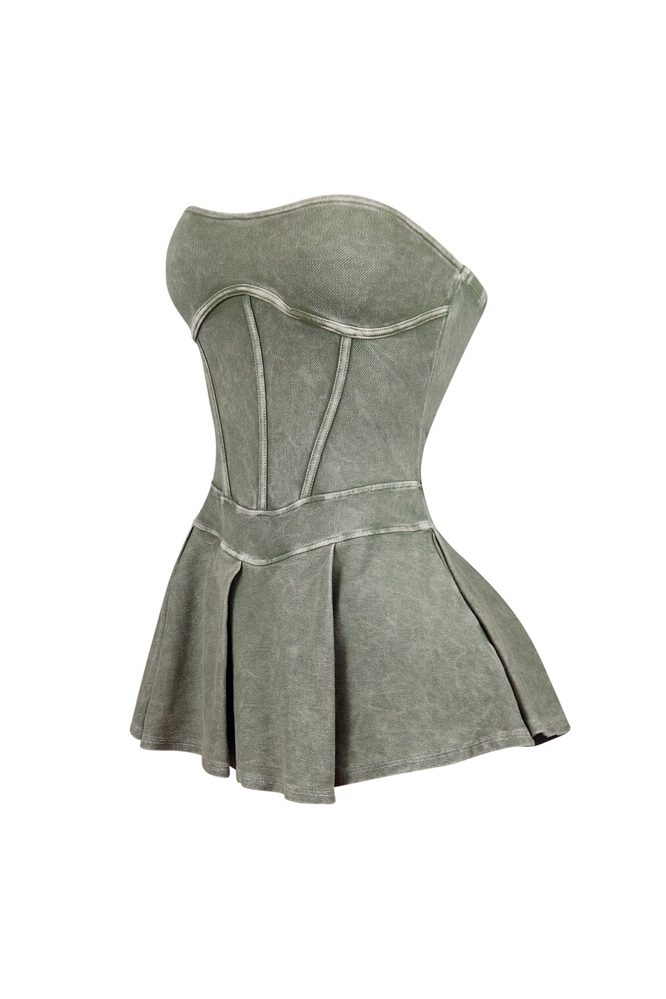 8600-Jenna-Strapless-Flare-Mini-Dress-4.jpg Jenna Strapless Flare Mini Dress