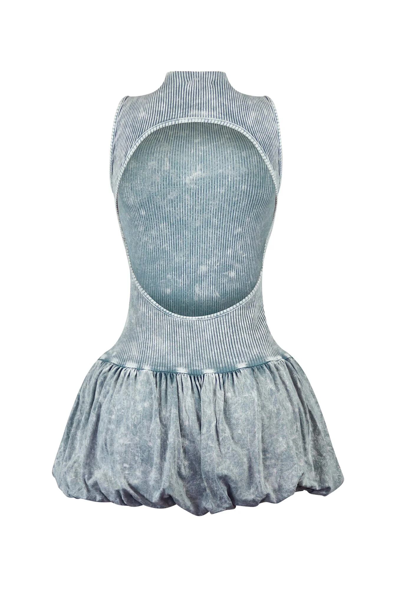 8639-Mia-Mineral-Washed-Bubble-Sleeveless-Mini-Dress-5.webp Mia Mineral Washed Bubble Sleeveless Mini Dress