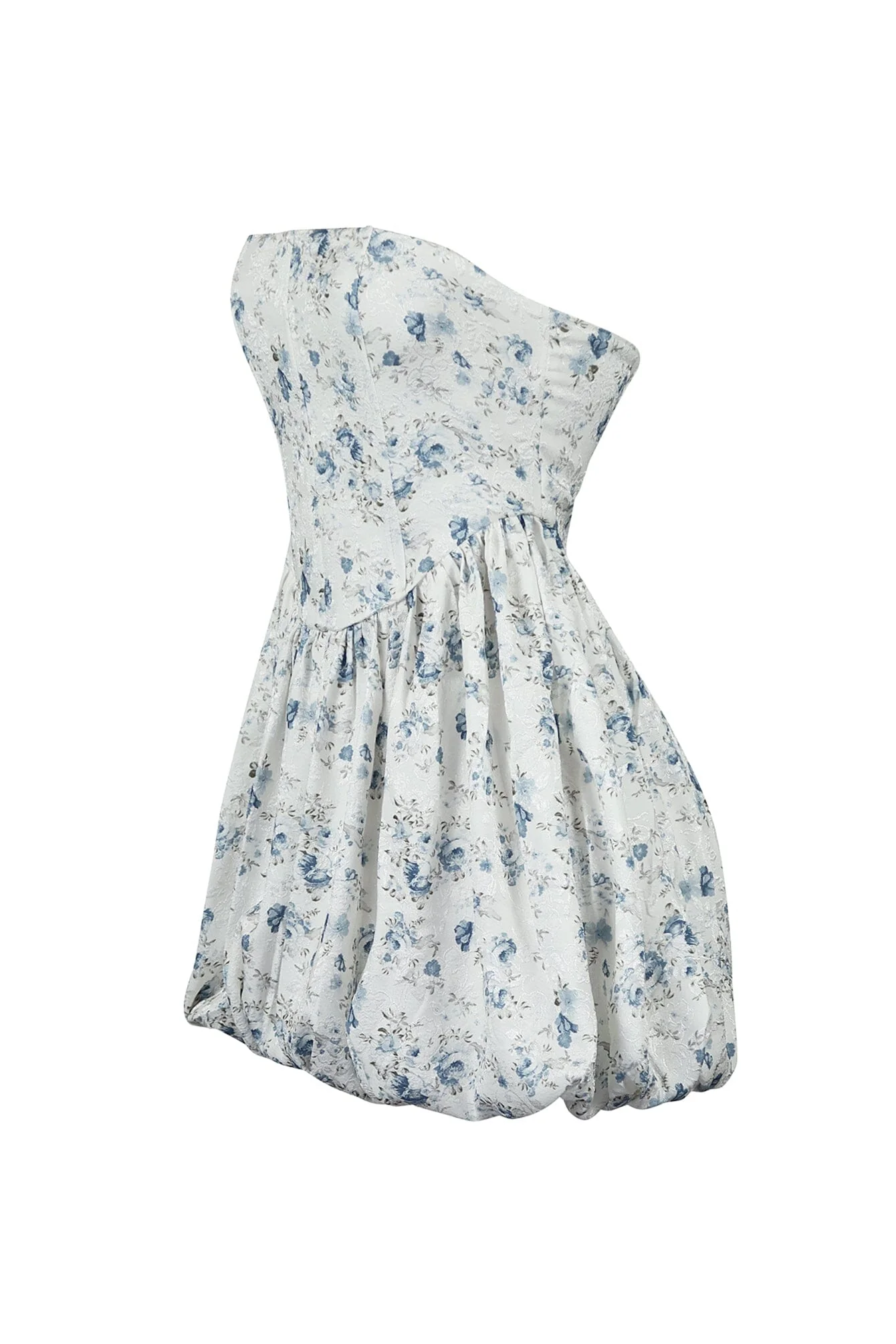 8692-Zinnia-Print-Corset-Bubble-Tube-Mini-Dress-4.webp Zinnia Print Corset Bubble Tube Mini Dress