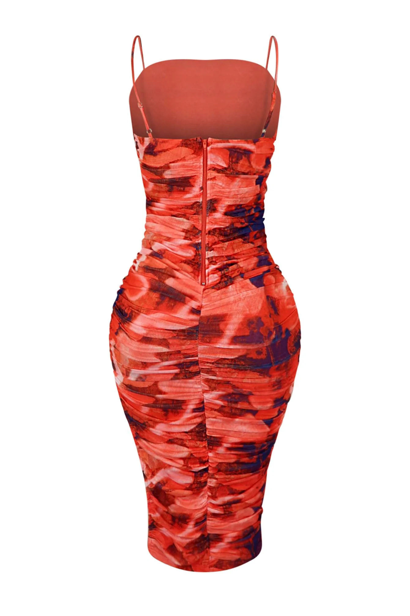 8844-Hibiscus-Kiss-Ruched-Cami-Dress-3.webp Hibiscus Kiss Ruched Cami Dress