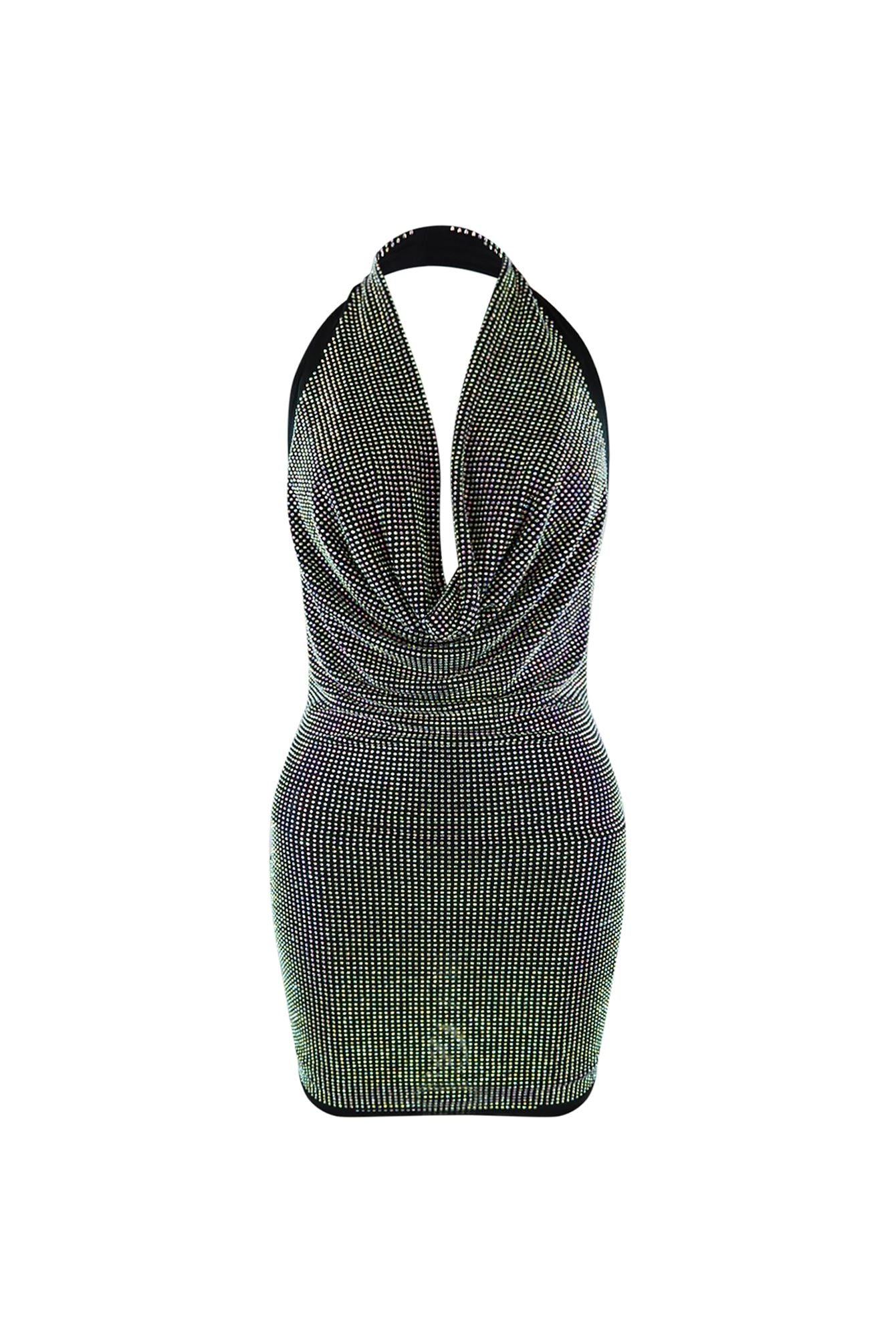 8852-Stunning-Cowl-Neck-Rhinestone-Mini-Dress-3.jpg Stunning Cowl Neck Rhinestone Mini Dress