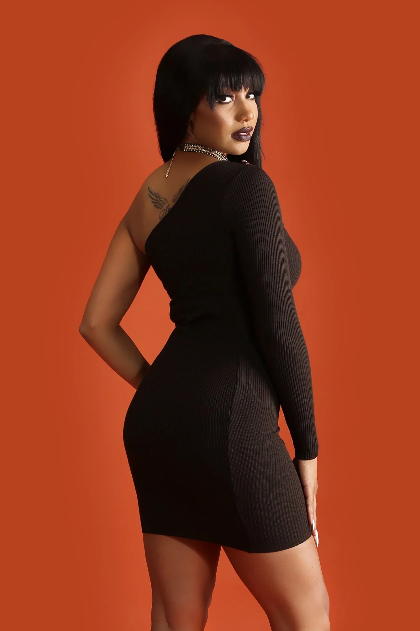 8864-In-Your-Ocean-One-Off-The-Shoulder-Zipper-Bodycon-Mini-Dress-5.webp In Your Ocean One Off The Shoulder Zipper Bodycon Mini Dress