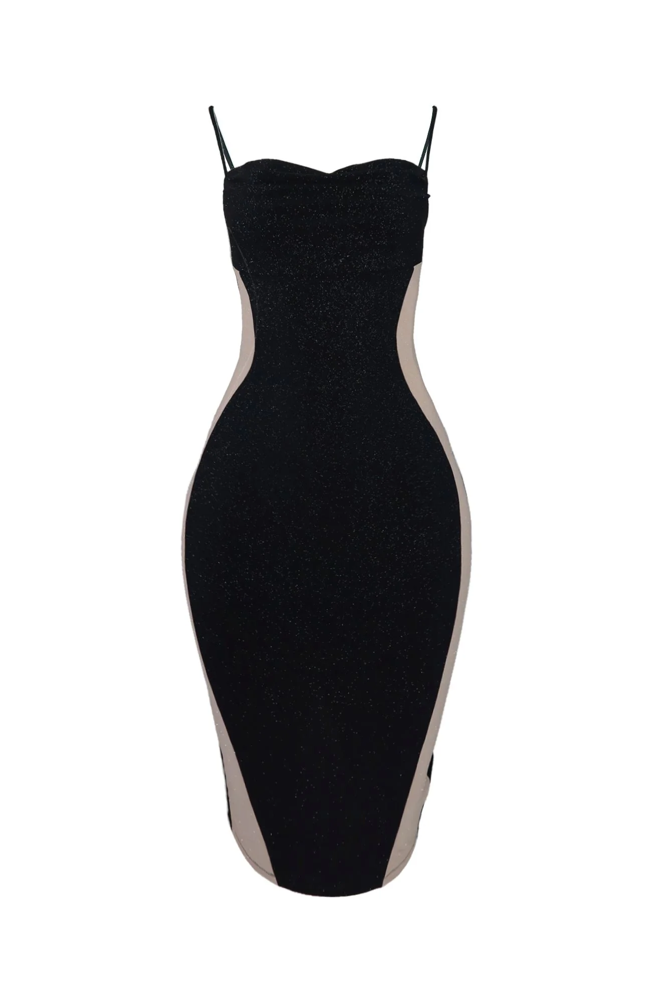 Set the Scene Shimmering Midi Dress