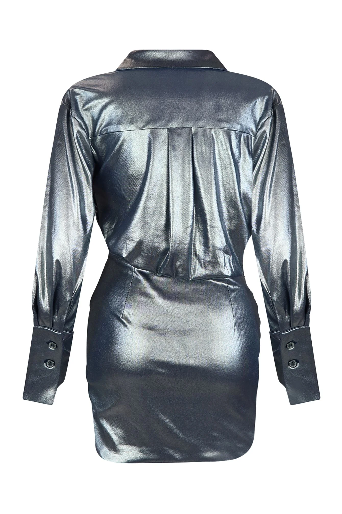 8876-Calypso-Shiny-Drape-Mini-Dress-9.webp Calypso Shiny Drape Mini Dress