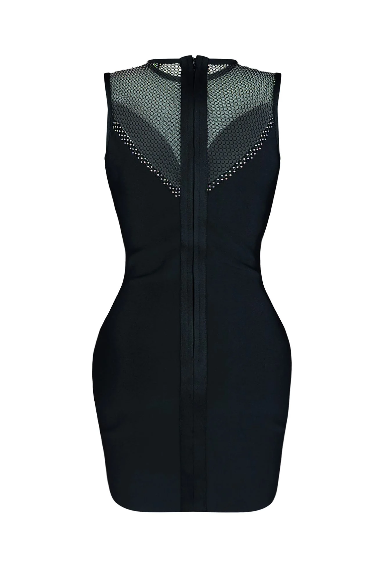 8942-Moment-Bandage-Rhinestone-Mini-Dress-4.webp Moment Bandage Rhinestone Mini Dress