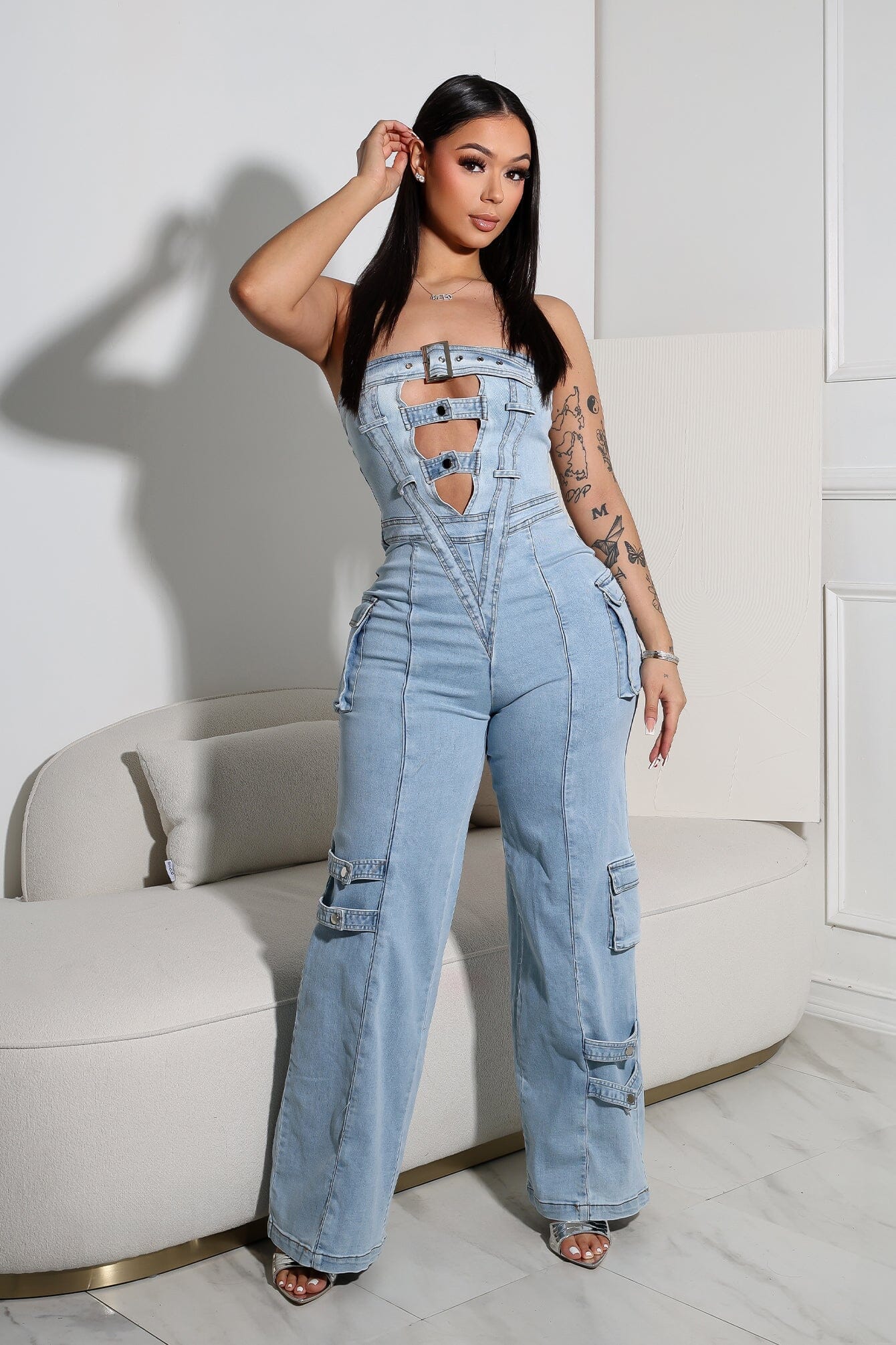 8955-Ayla-Washed-Denim-Cut-Out-Jumpsuit-5.jpg Ayla Washed Denim Cut Out Jumpsuit