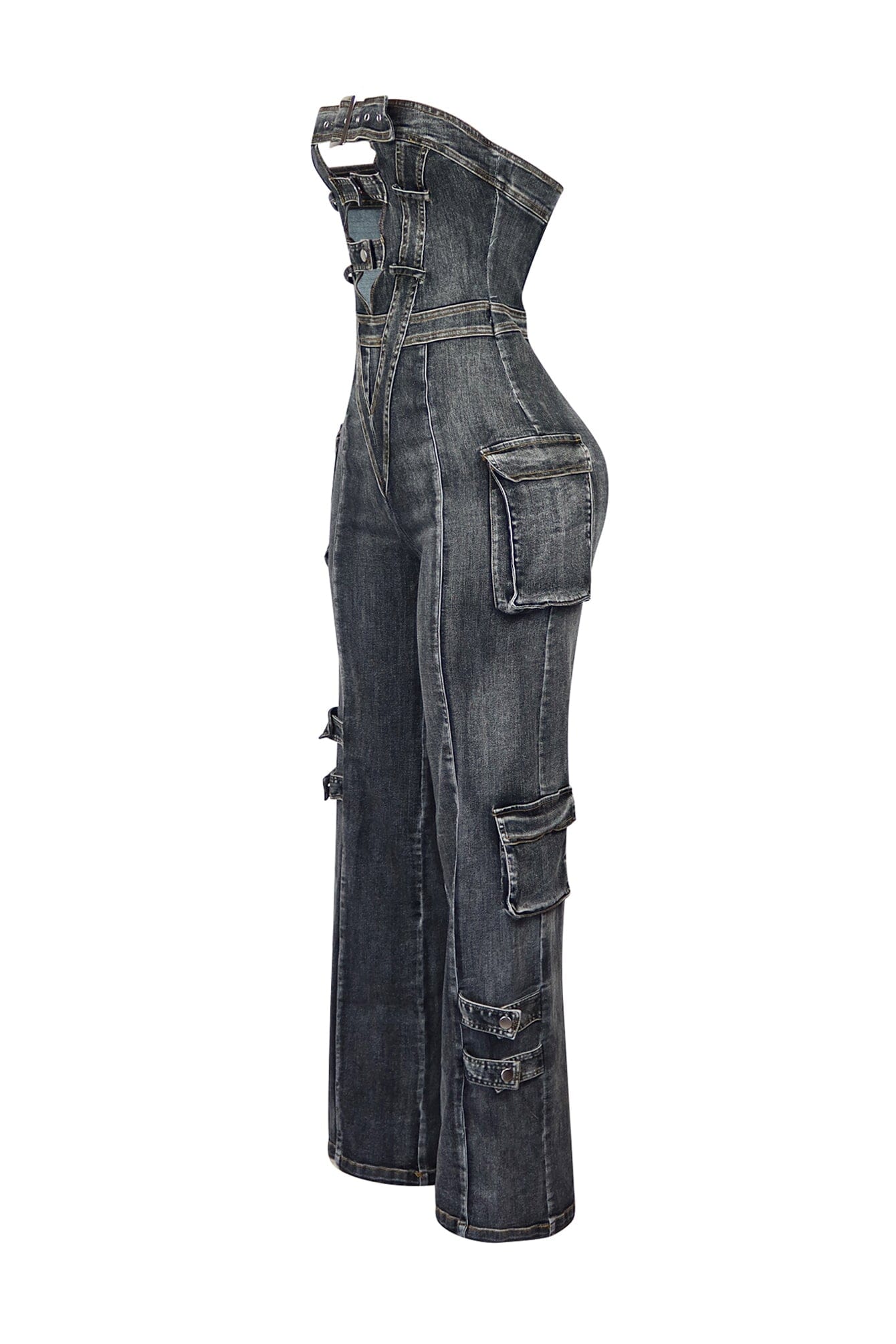 8955-Ayla-Washed-Denim-Cut-Out-Jumpsuit-9.jpg Ayla Washed Denim Cut Out Jumpsuit