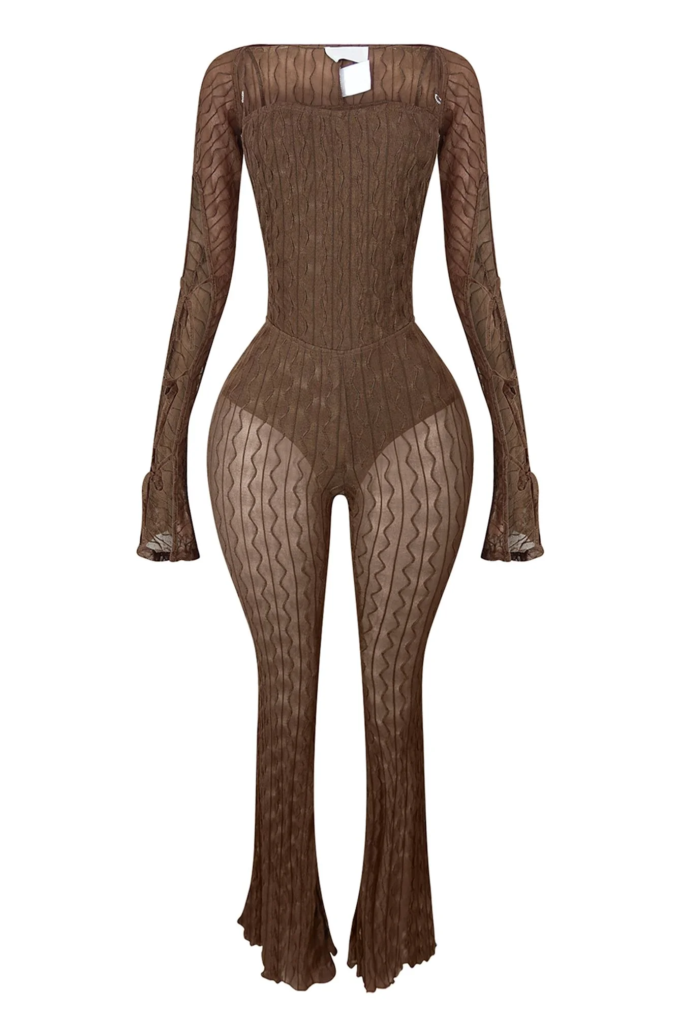 9167-Alexi-Mesh-Textured-Jumpsuit-With-Shrug-6.webp Alexi Mesh Textured Jumpsuit With Shrug