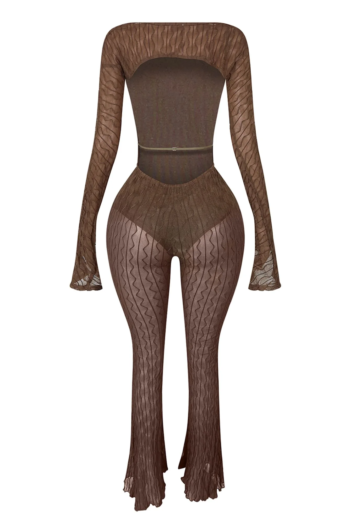 9167-Alexi-Mesh-Textured-Jumpsuit-With-Shrug-7.webp Alexi Mesh Textured Jumpsuit With Shrug