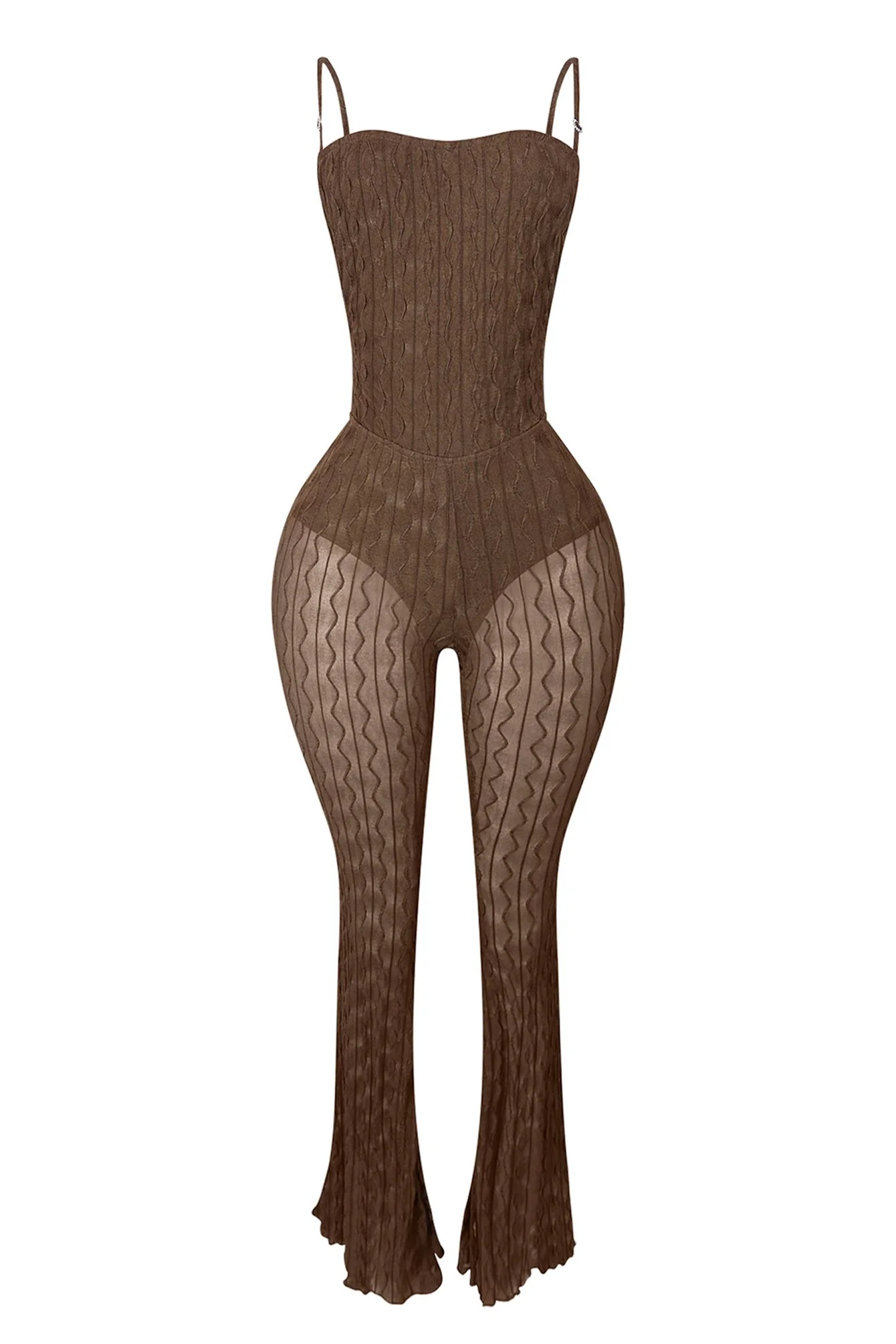 9167-Alexi-Mesh-Textured-Jumpsuit-With-Shrug-8.webp Alexi Mesh Textured Jumpsuit With Shrug