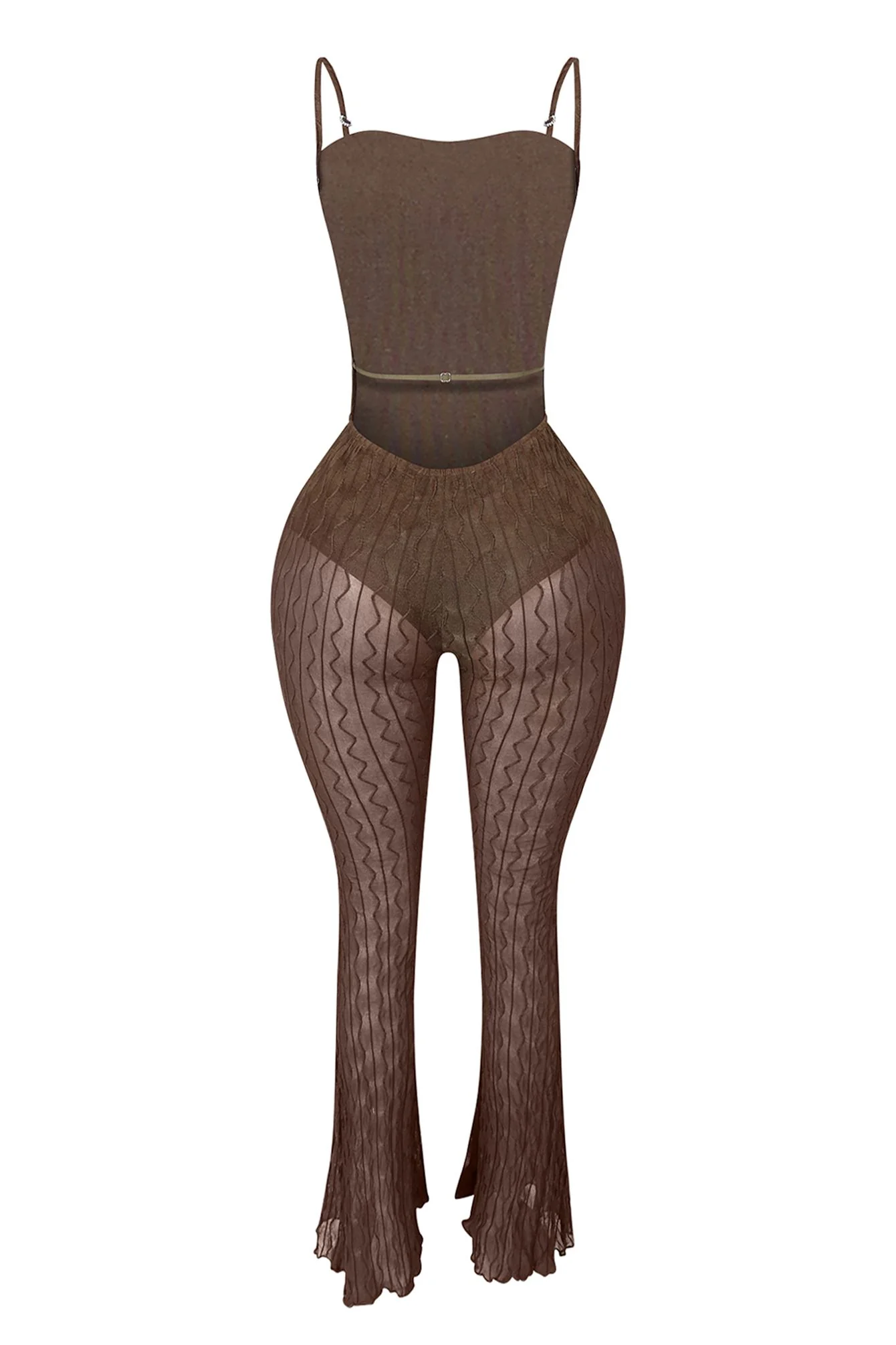 9167-Alexi-Mesh-Textured-Jumpsuit-With-Shrug-9.webp Alexi Mesh Textured Jumpsuit With Shrug