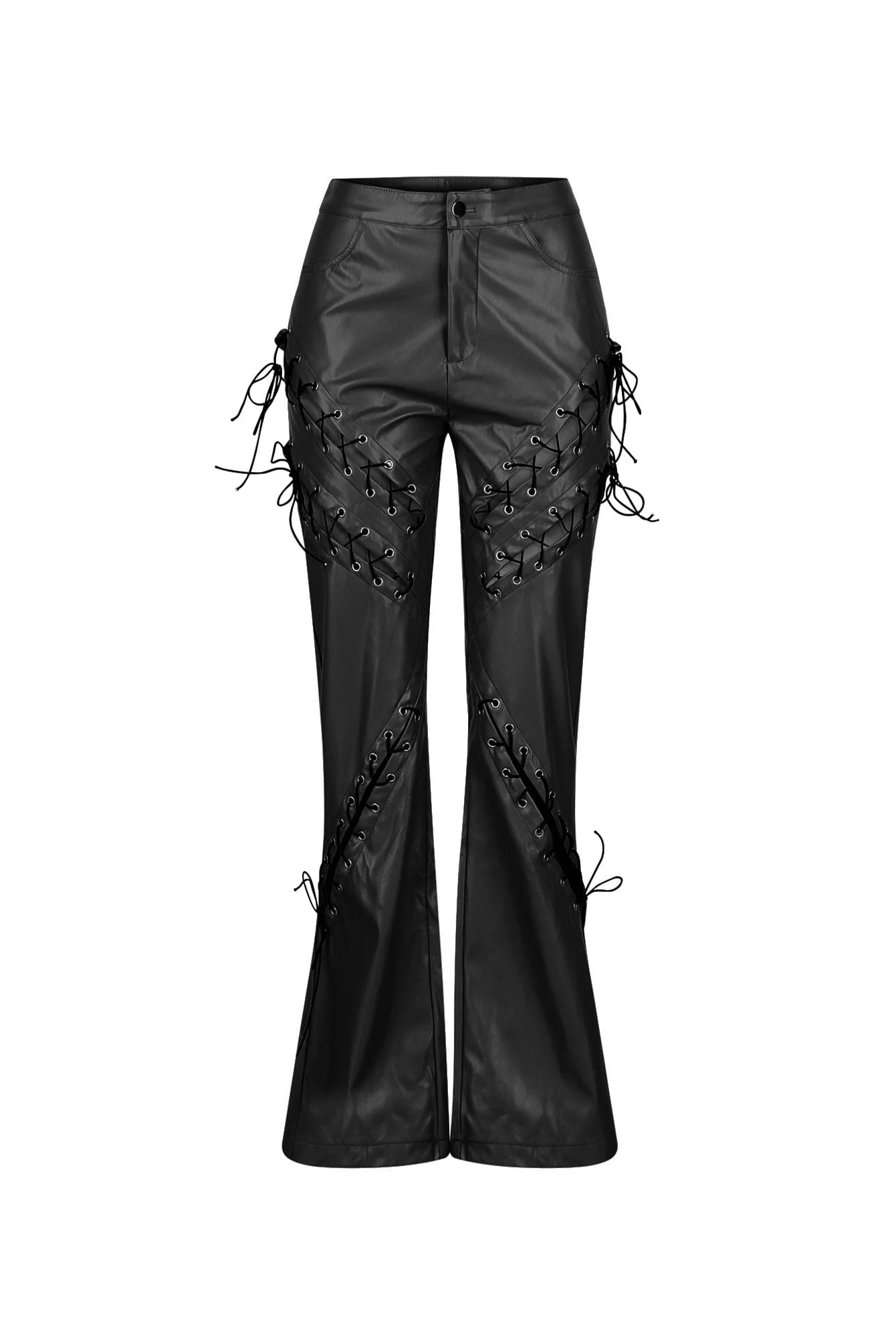 921-Lublin-Heat-Lace-Up-PU-Pants-5.webp Lublin Heat Lace Up PU Pants