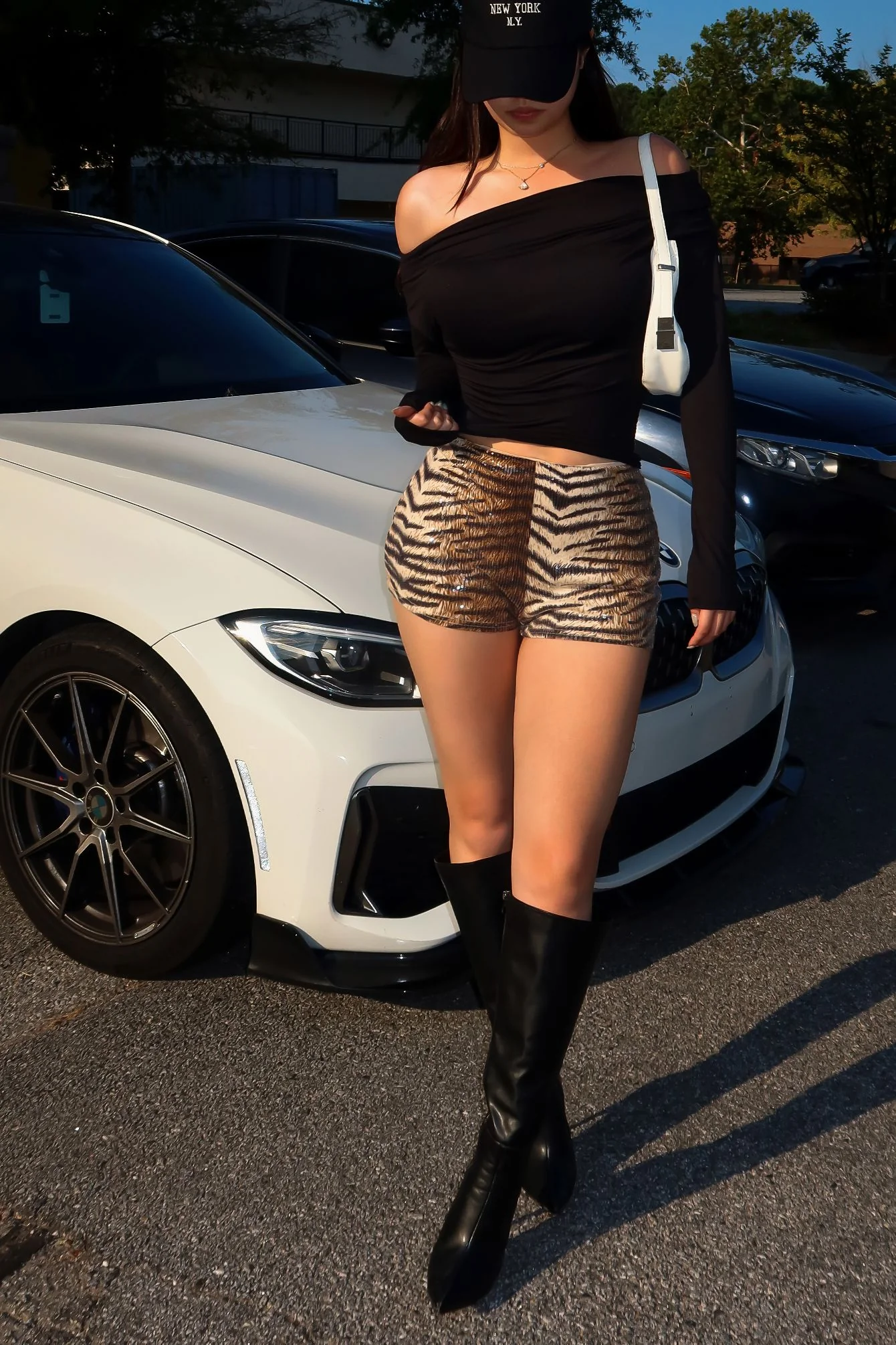 Roar Ready Glitter Tiger Shorts