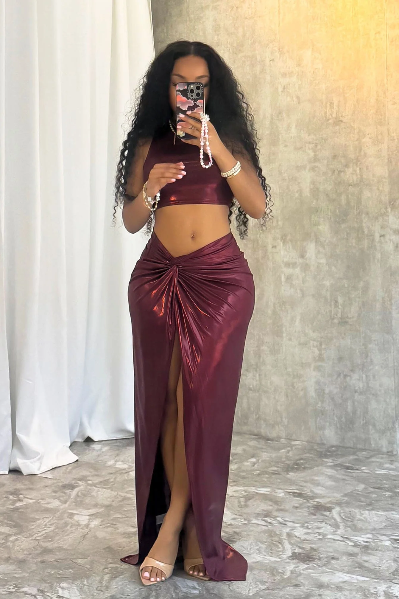 9328-New-Galaxy-Metallic-Top-Skirt-SET-3.webp New Galaxy Metallic Top & Skirt SET