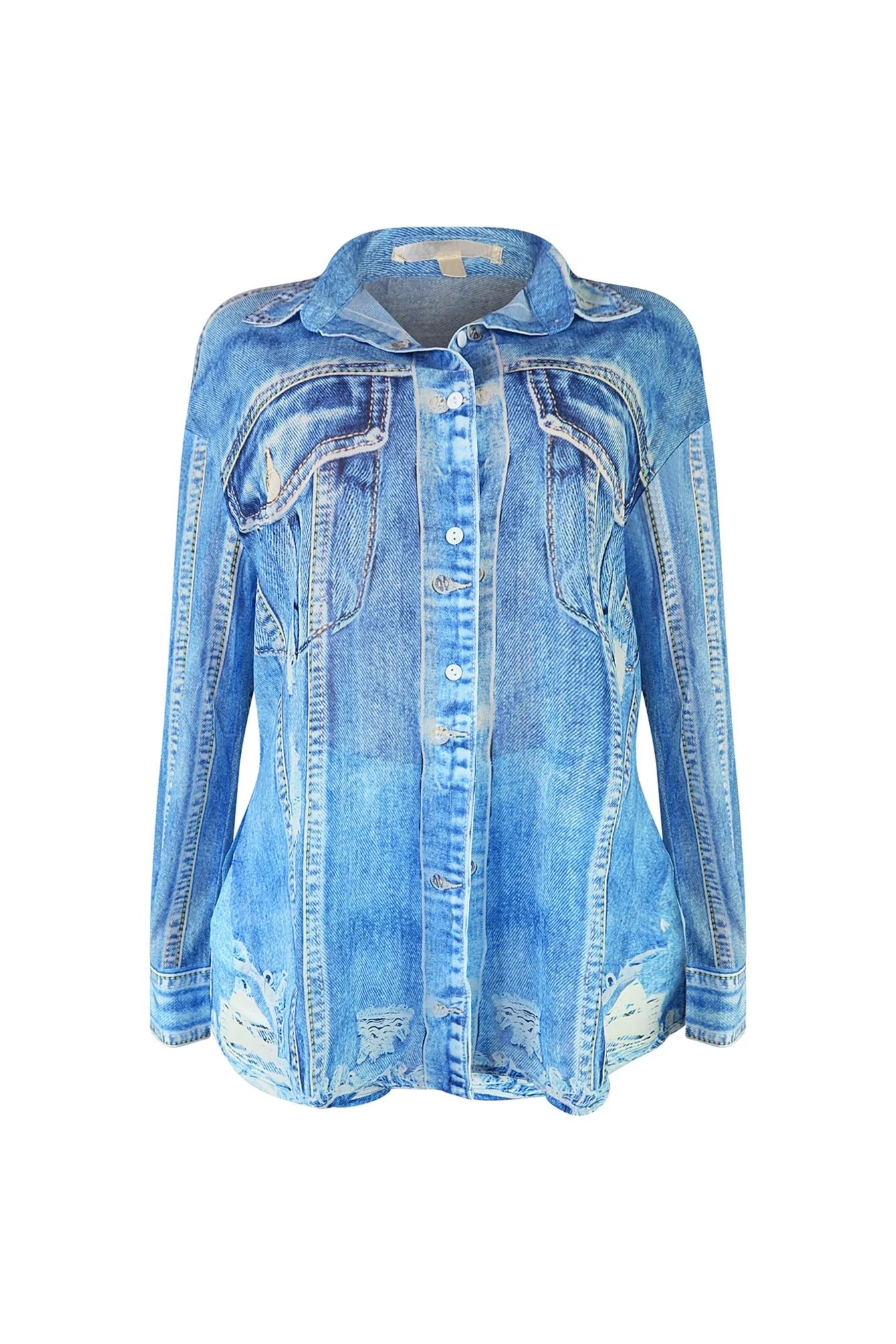 9370-All-In-Denim-Printed-Shirt-Shorts-SET-4.webp All In Denim Printed Shirt & Shorts SET