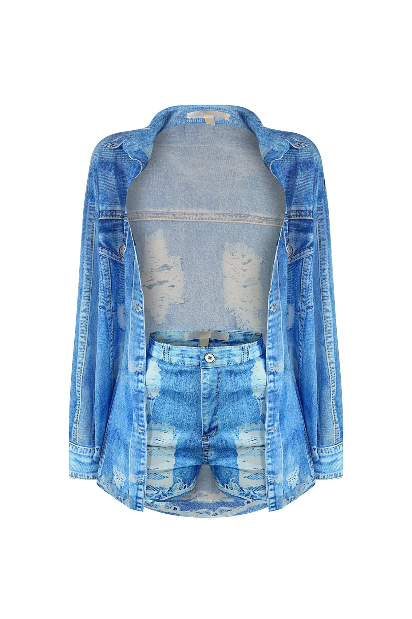 9370-All-In-Denim-Printed-Shirt-Shorts-SET-5.webp All In Denim Printed Shirt & Shorts SET