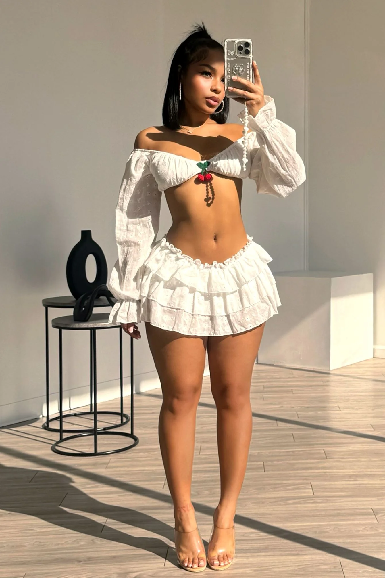 9489-Vanilla-Cherry-Off-Shoulder-Top-Skirt-SET-4.webp Vanilla Cherry Off Shoulder Top & Skirt SET