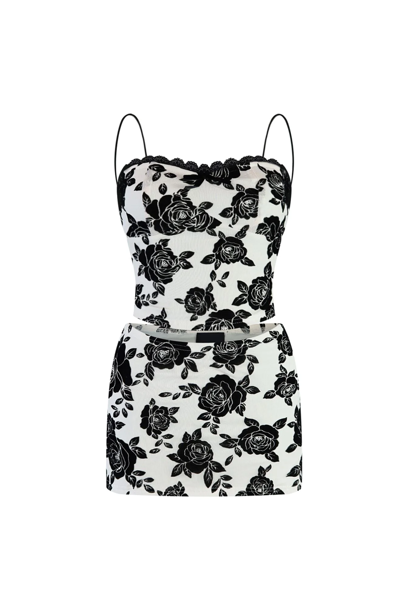 9503-I-Want-You-Floral-Top-Skirt-SET-4.webp I Want You Floral Top & Skirt SET