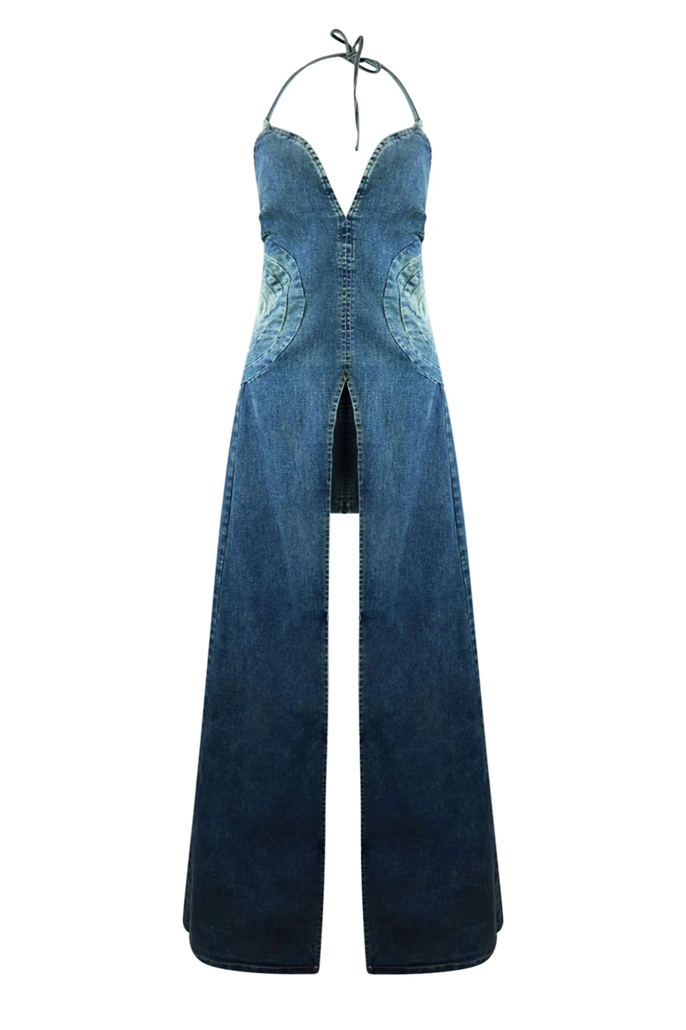 9556-Glitch-Out-Denim-Top-Skirt-Set-3.webp Glitch Out Denim Top & Skirt Set