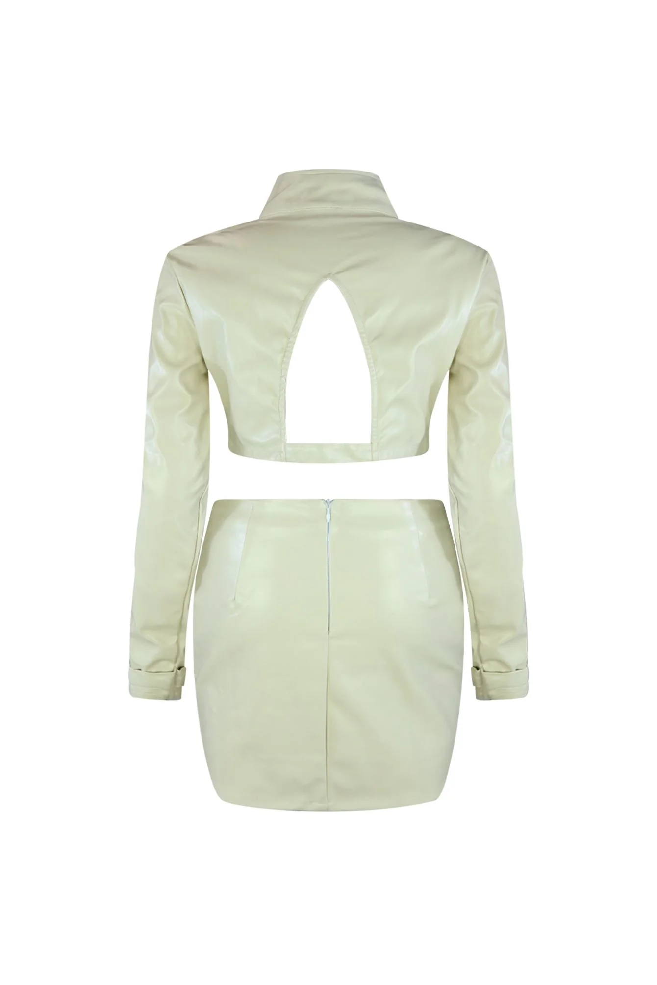 9564-Show-Off-Buckled-Belted-Jacket-Skirt-Set-4.webp Show Off Buckled Belted Jacket & Skirt Set