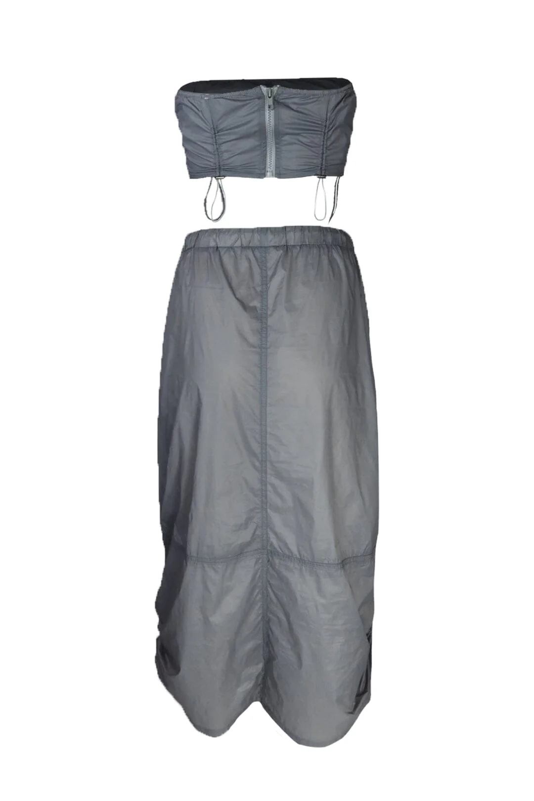 9666-Cassidy-Nylon-Tube-Top-Midi-Skirt-SET-3.webp Cassidy Nylon Tube Top & Midi Skirt SET