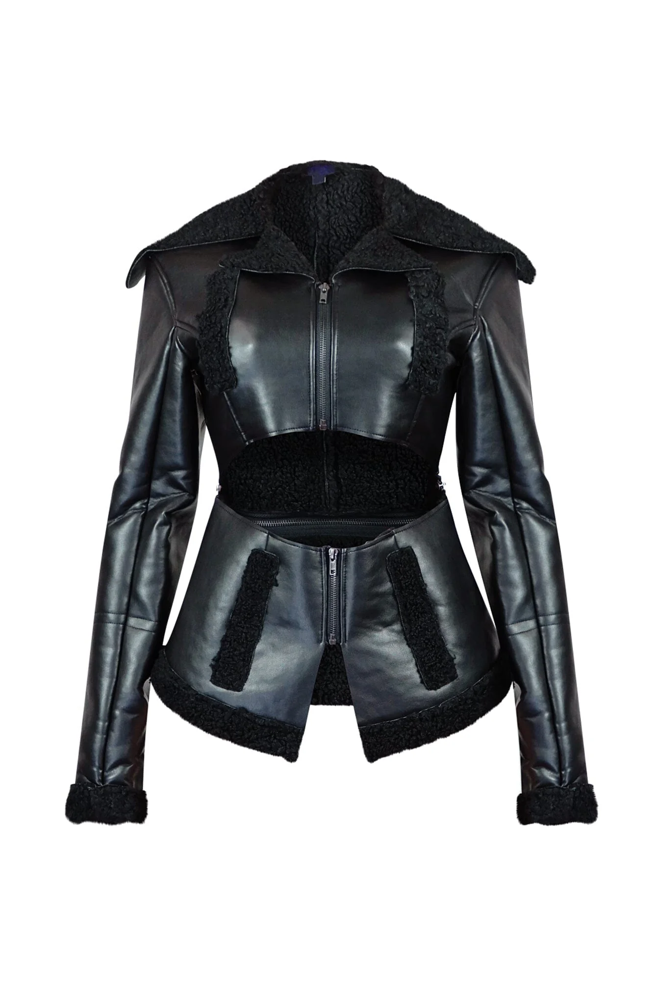 9724-Josephina-Faux-Leather-Sherpa-Jacket-5.webp Josephina Faux Leather Sherpa Jacket