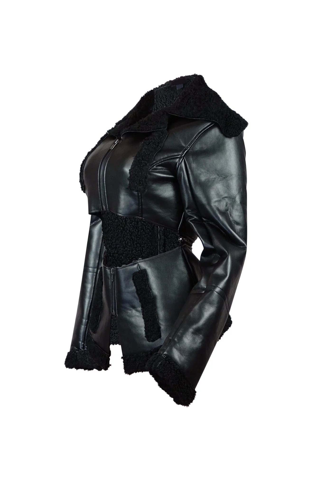 9724-Josephina-Faux-Leather-Sherpa-Jacket-6.webp Josephina Faux Leather Sherpa Jacket