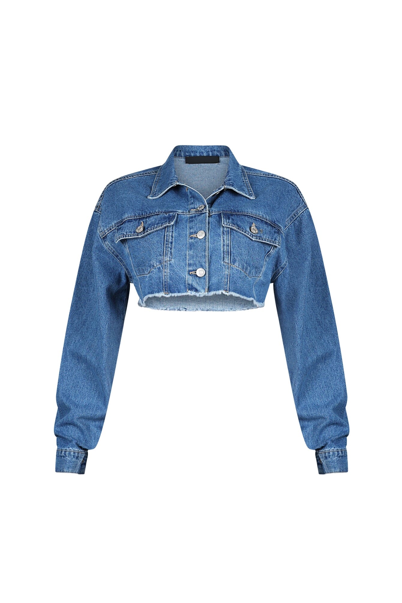 9733-Frayline-Denim-Crop-Jacket-3.jpg Frayline Denim Crop Jacket