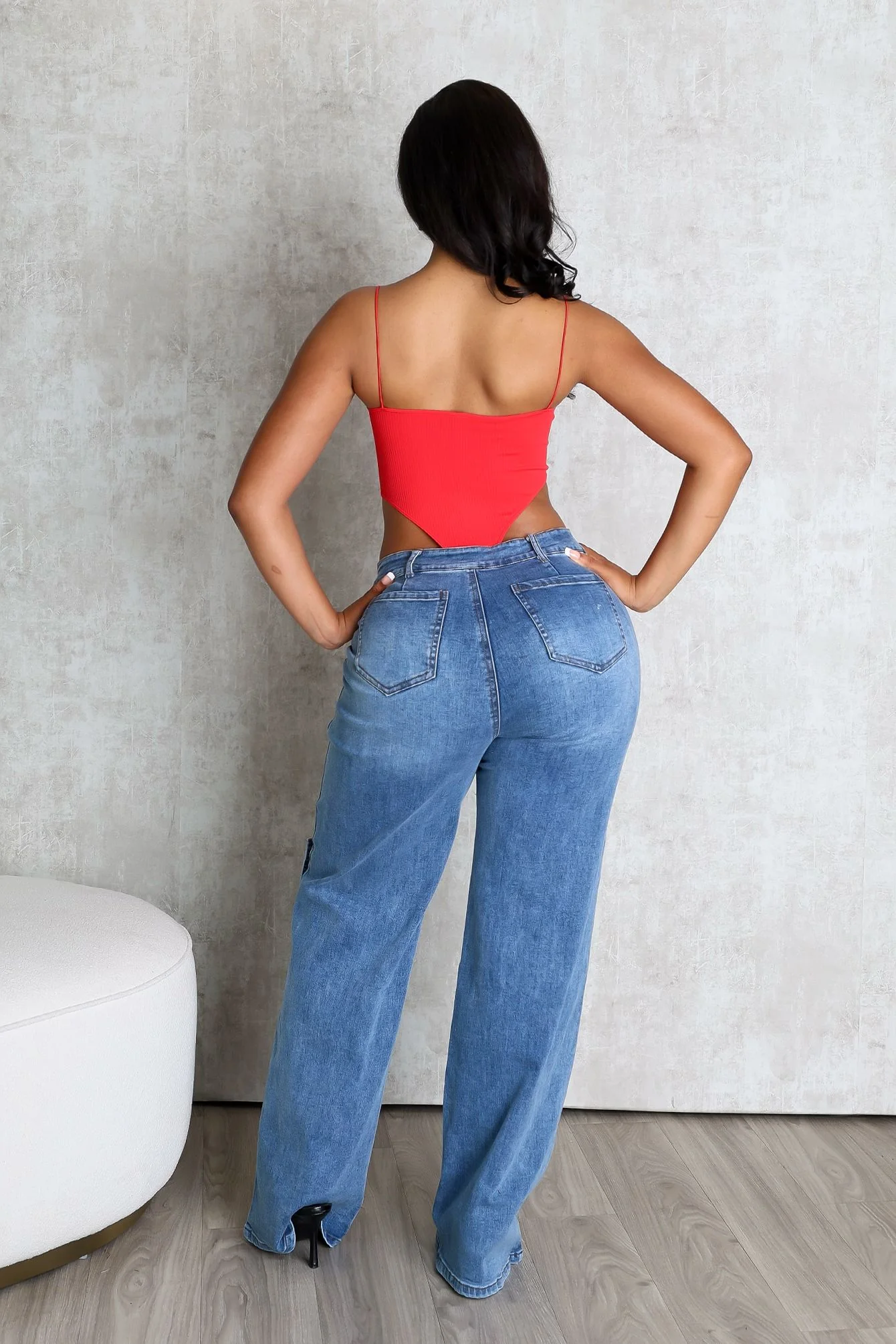 992-Hi-Rise-Snap-Baggy-Jeans-5.webp Hi Rise Snap Baggy Jeans