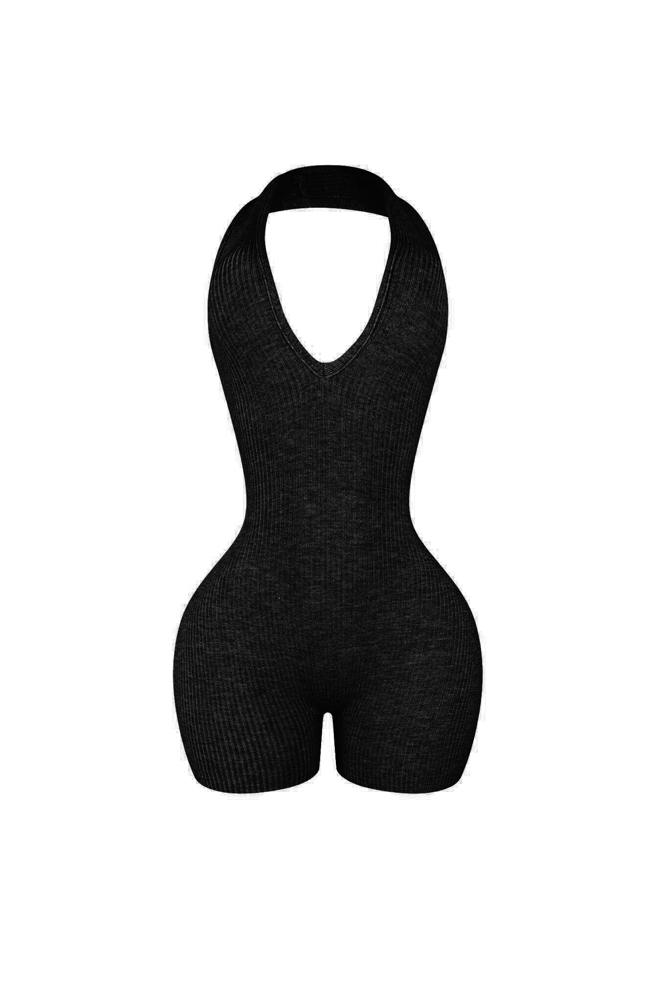 9932-Heading-Up-Halter-Ribbed-Knit-Romper-9.jpg Heading Up Halter Ribbed Knit Romper